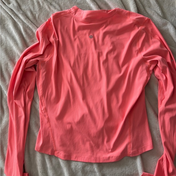 Lululemon 3/4 zip long sleeve top, size 10 - Picture 2 of 3